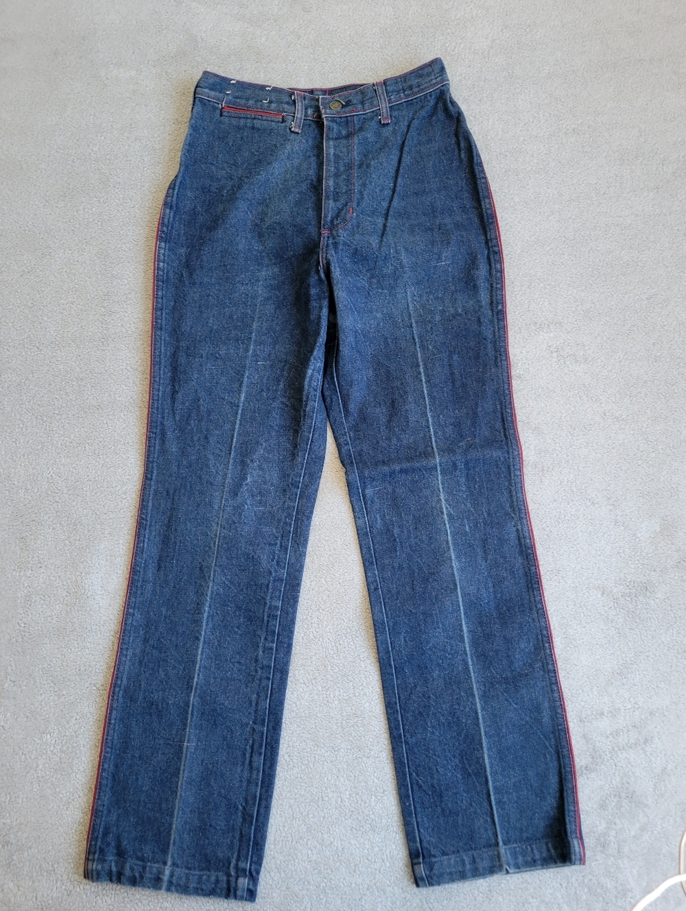 Kenny Rogers Western Collection Denim Jeans with Red Stitching